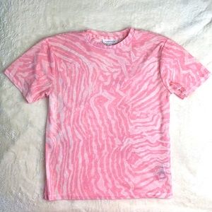 🤩💞 TOPSHOP Pink Zebra Top